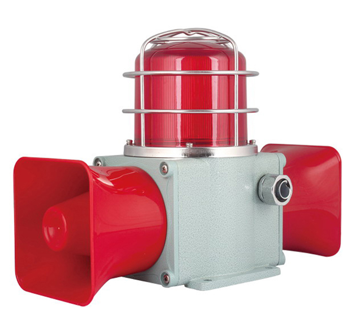 HDSLD-135 Heavy Duty Warning Light With Siren (Double Horns)